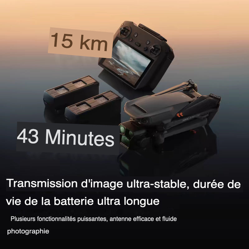 Drone FX TITAN – Caméra 4K triple objectif, positionnement précis et évitement intelligent des obstacles